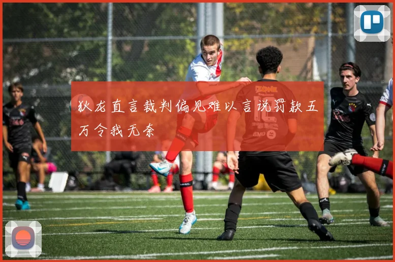 狄龙直言裁判偏见难以言说罚款五万令我无奈